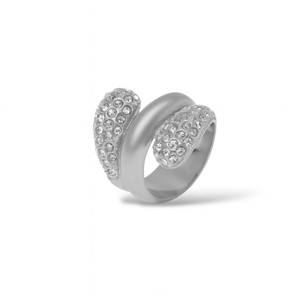 Bague Royal argent - Acier inoxydable