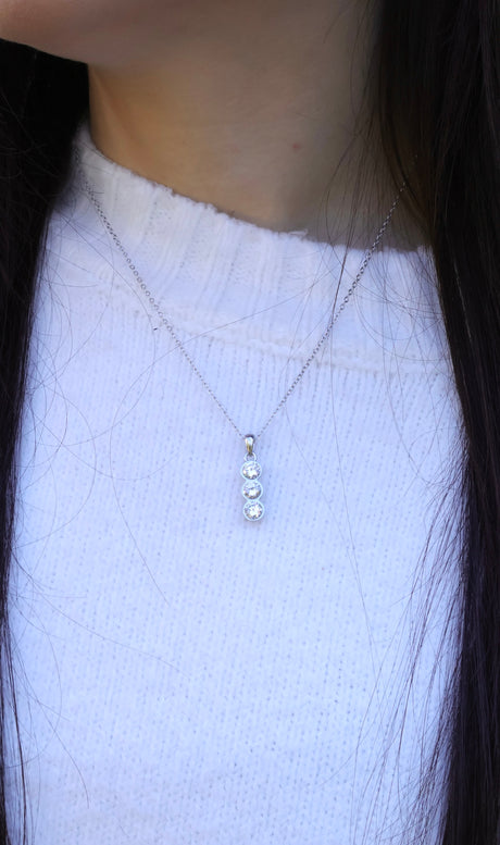 DISPONIBLE 1ER OCTOBRE - Collier Naïa - Argent