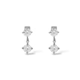 Boucles d’oreilles Lia argent - Acier inoxydable