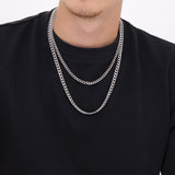 DISPONIBLE 22 OCTOBRE 18H - Chaîne Cubaine 7mm - Argent
