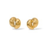 Boucles d’oreilles Camélia - Or