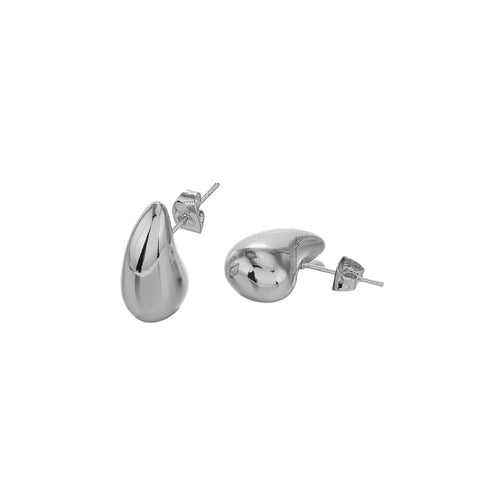 Boucles d’oreilles Gouttes argent - Acier inoxydable