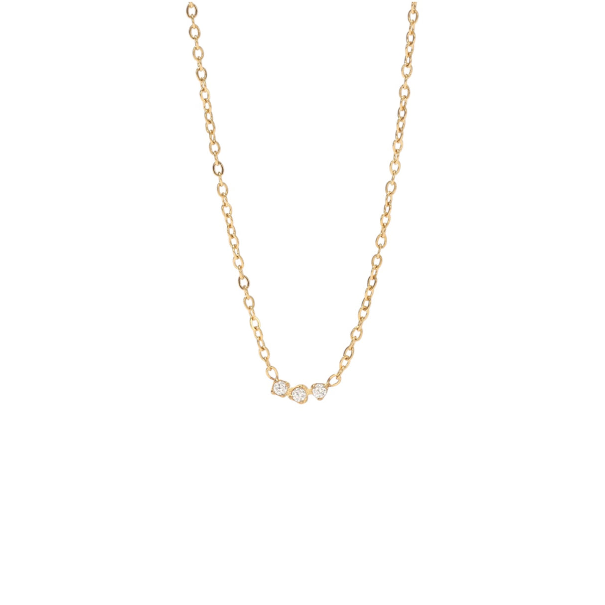 Collier Aube or - Acier inoxydable