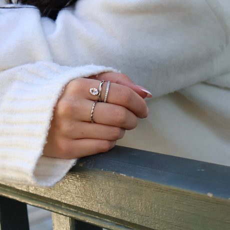 DISPONIBLE 1ER OCTOBRE - Bague Aura - Argent