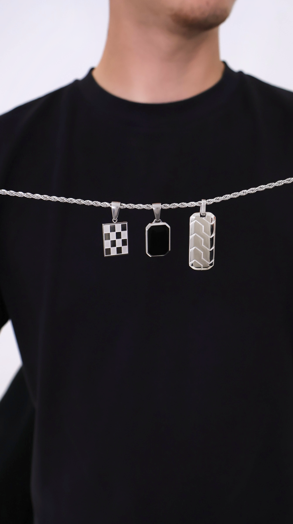 Collier Carter - Argent