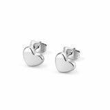 Boucles d’oreilles Mini cœur - Argent