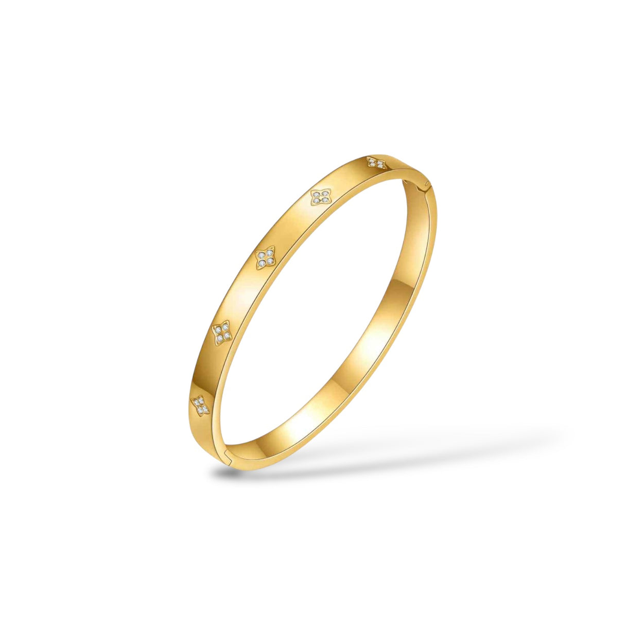 Bracelet Éloria or - Acier inoxydable