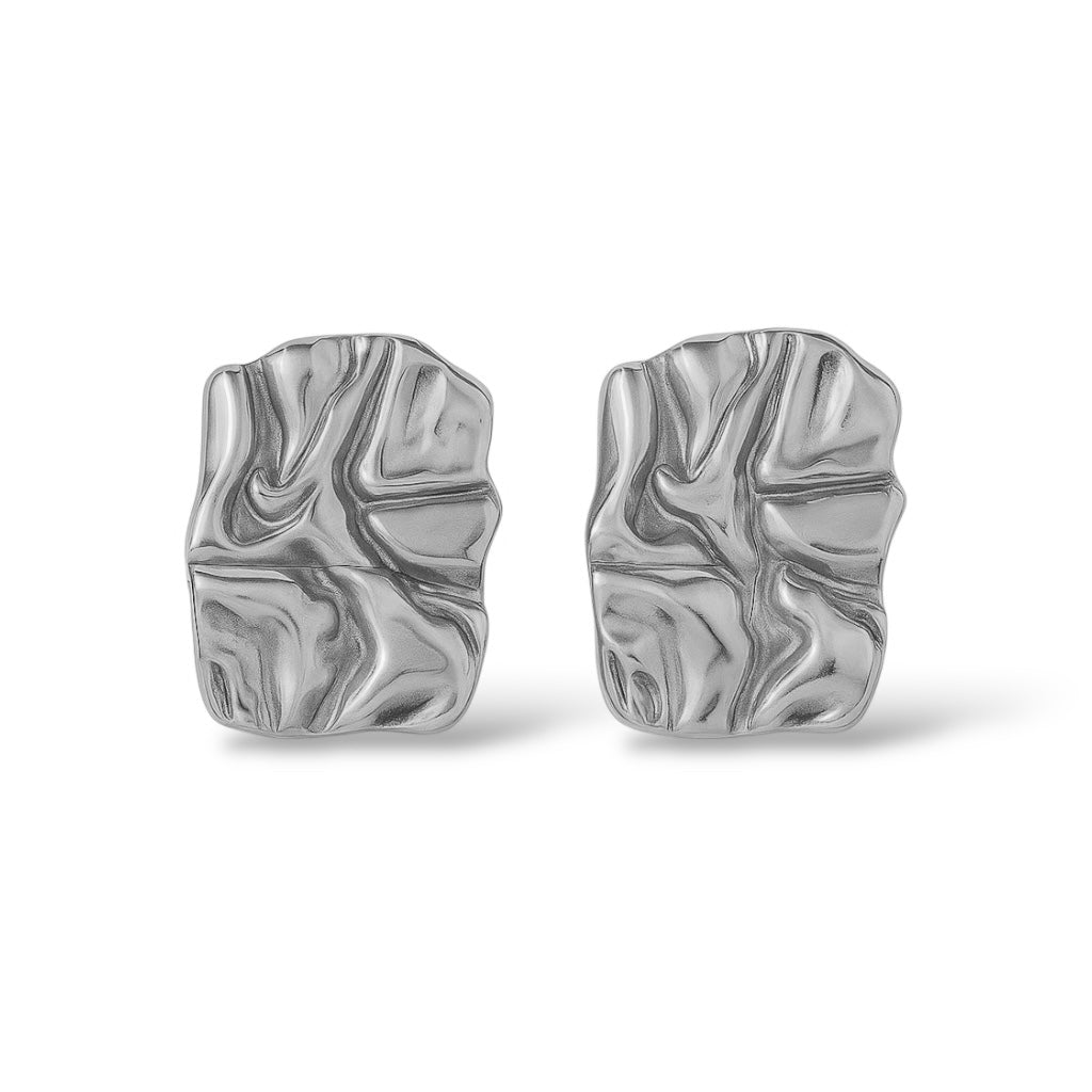 Boucles d’oreilles Élégance argent - Acier inoxydable
