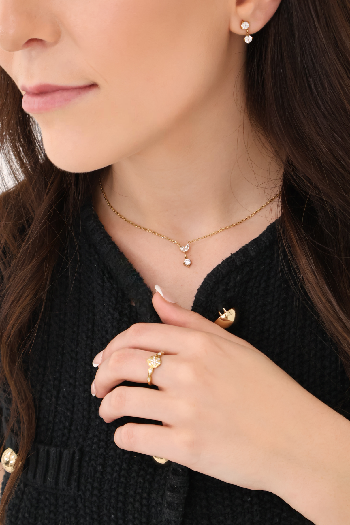 Collier Lia argent - Acier inoxydable