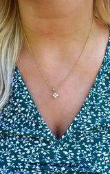 Collier Fleur - Or