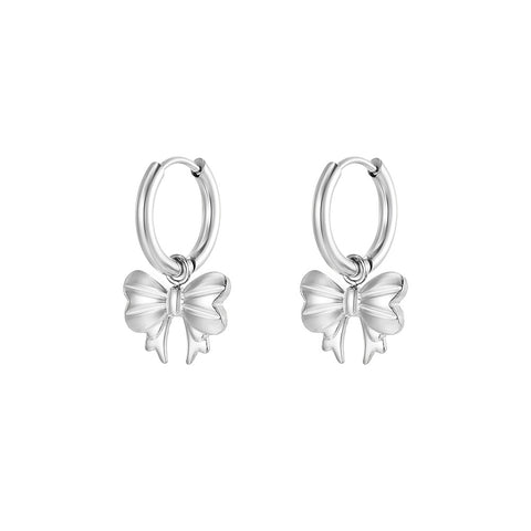 Boucles d’oreilles Boucle argent - Acier inoxydable