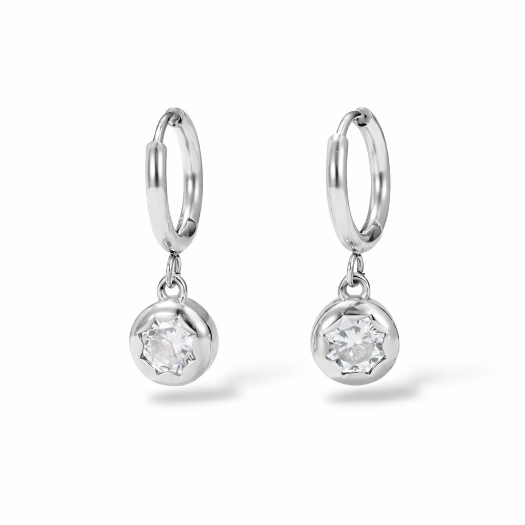 Boucles d’oreilles Iris - Argent