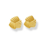 Boucles d’oreilles Givre or - Acier inoxydable