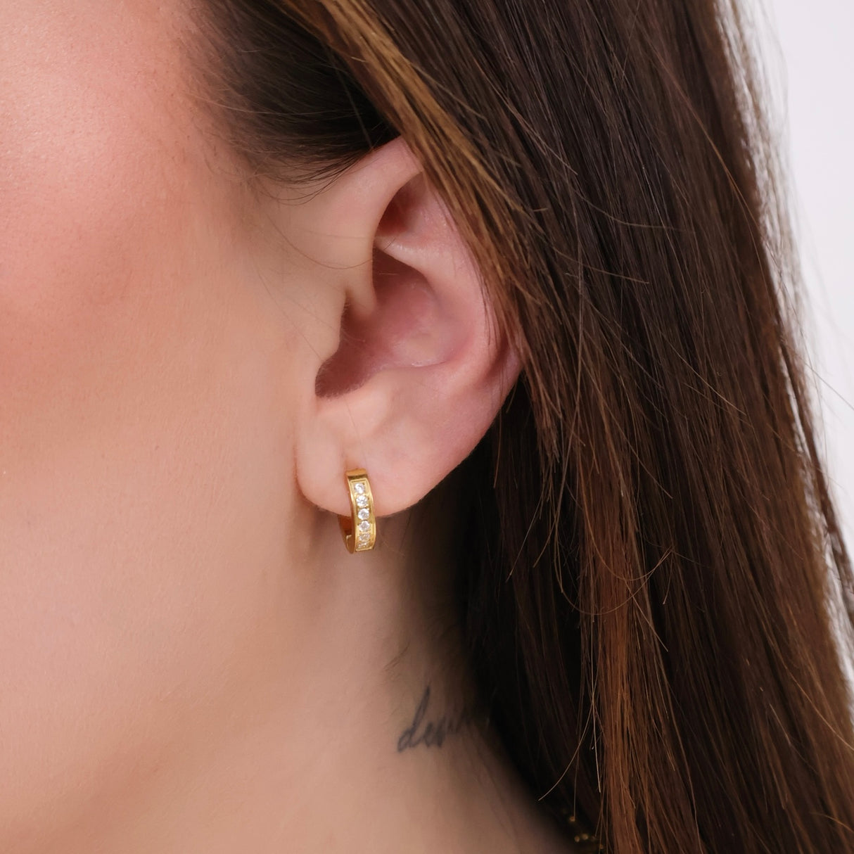 Huggies Zircons - Argent