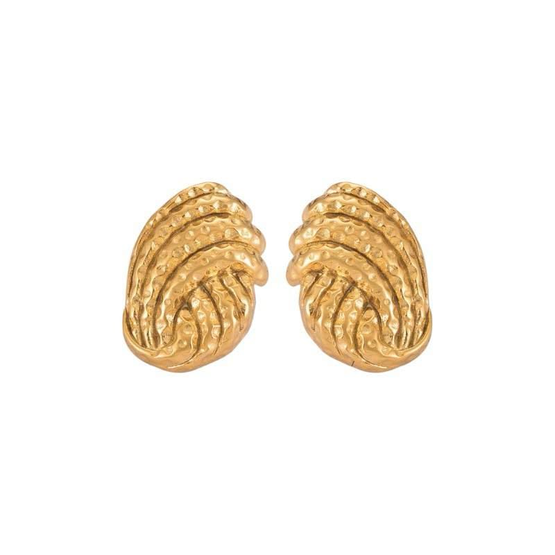 Boucles d'oreilles Divine or - Acier inoxydable