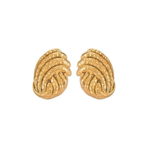 Boucles d'oreilles Divine or - Acier inoxydable