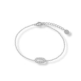 Bracelet Duna argent - Acier inoxydable