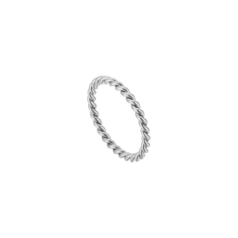 Bague Luna argent - Acier inoxydable