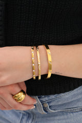 Bracelet Bliss et boucles d'oreilles Orella argent