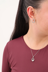 Boucles d’oreilles Pure argent - Acier inoxydable