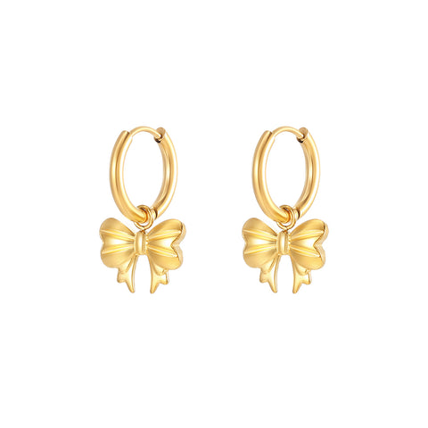 Boucles d’oreilles Boucle or - Acier inoxydable