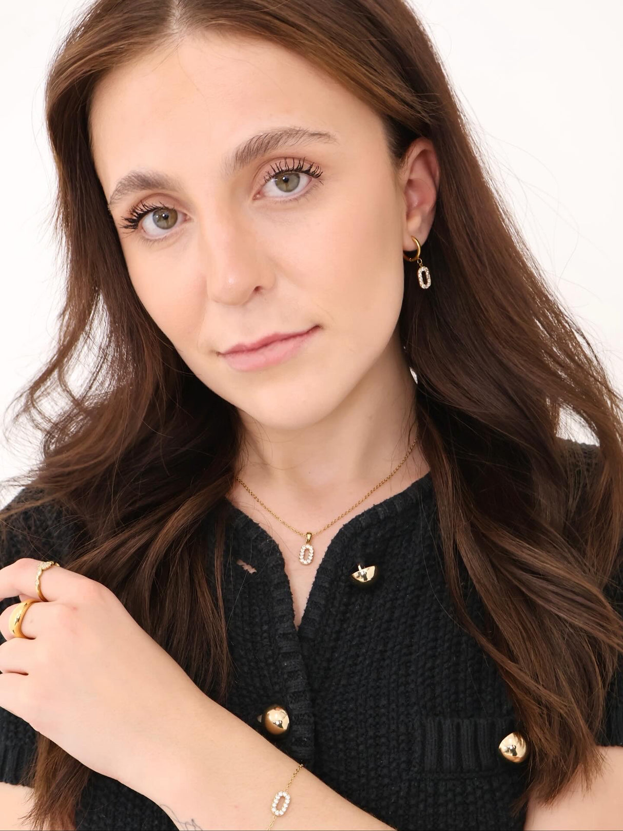 Boucles d’oreilles Duna argent - Acier inoxydable