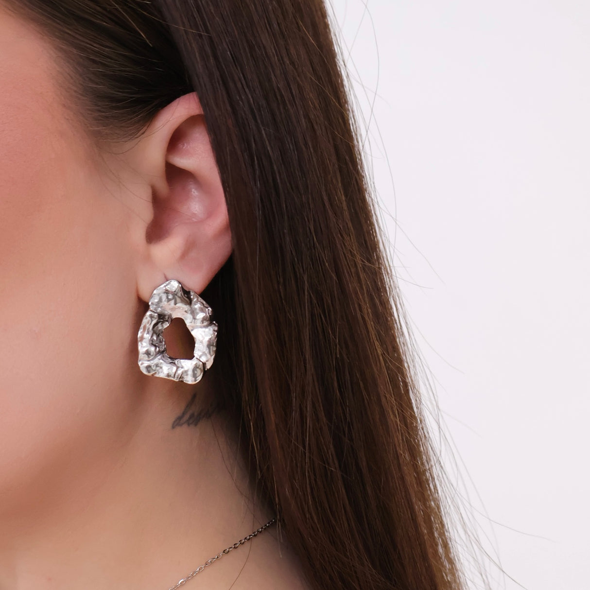 Boucles d’oreilles Ambre - Argent