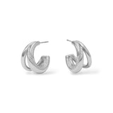 Boucles d’oreilles Éterna - Argent