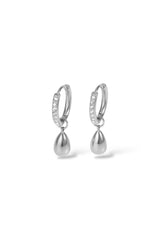 Boucles d’oreilles Élixir argent - Acier inoxydable