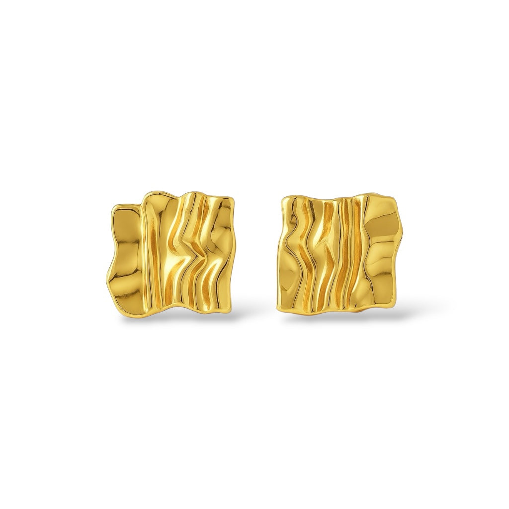 Boucles d’oreilles Topaz or - Acier inoxydable