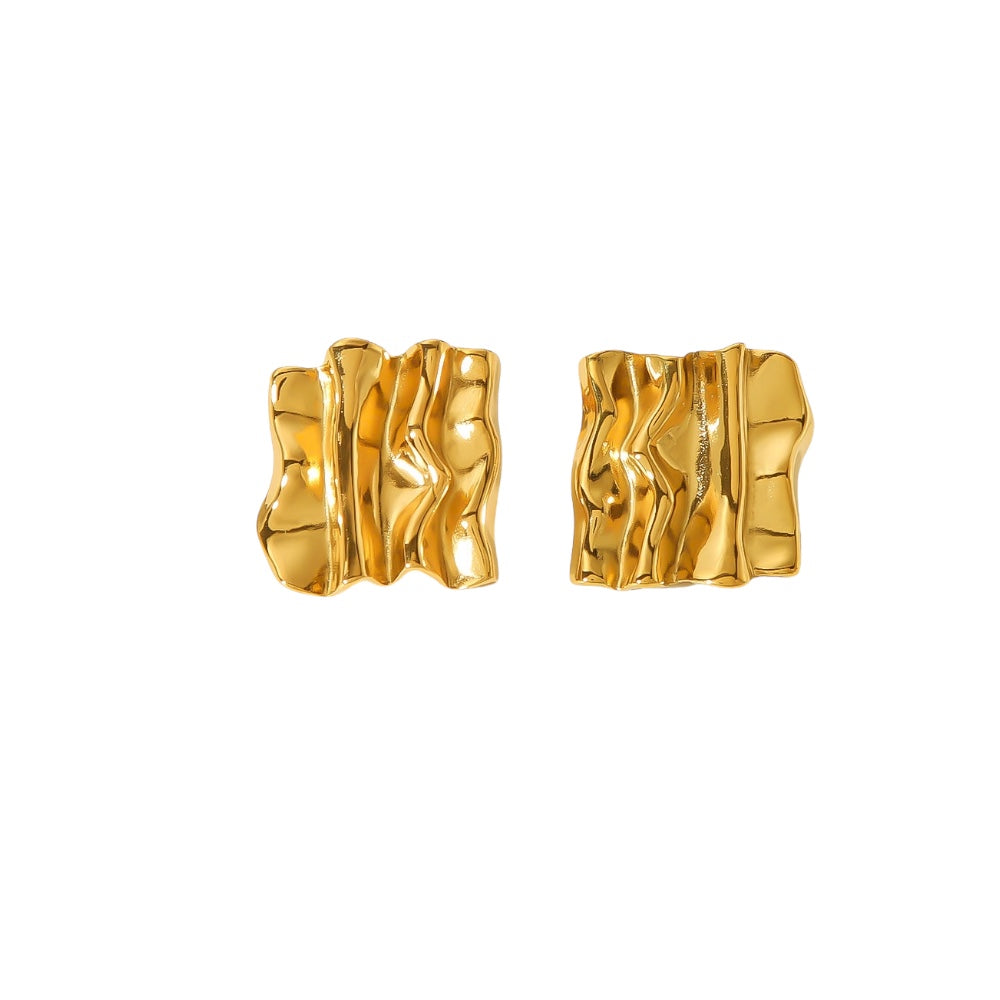 Boucles d’oreilles Topaz or - Acier inoxydable