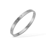 Bracelet bangle Célia - Argent