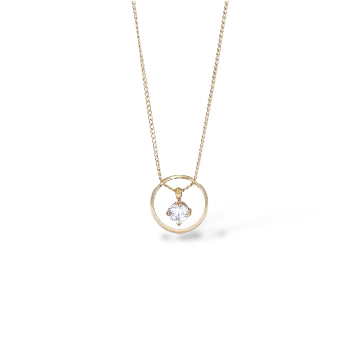 Collier Lueur or - Acier inoxydable