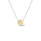 Collier Ambre or - Acier inoxydable