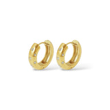 Boucles d’oreilles Céleste or - Acier inoxydable