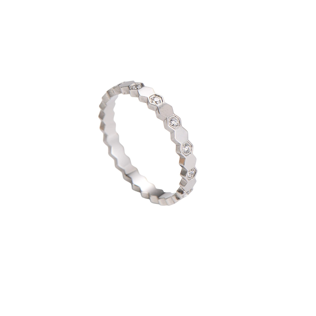 Bague Stellaire argent - Acier inoxydable