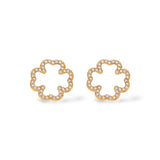 Boucles d’oreilles Divine or - Acier inoxydable