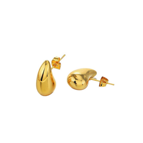 Boucles d’oreilles Gouttes or - Acier inoxydable