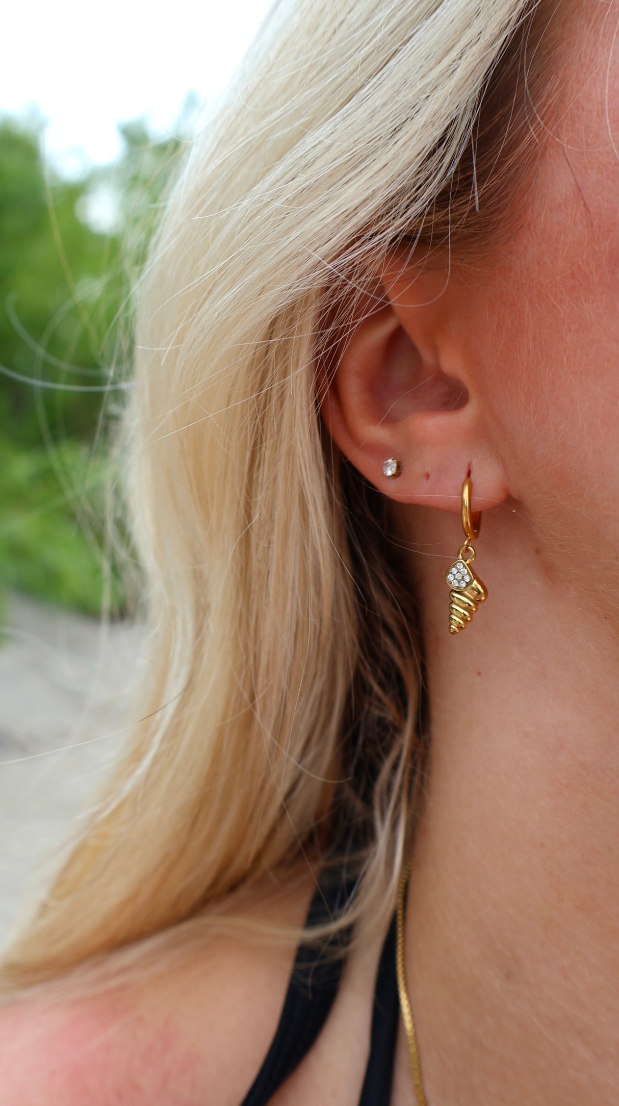 Boucles d’oreilles Coquillage - Argent