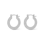 Anneaux Zirconium - Argent