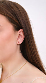 Boucles d’oreilles Flor - Or