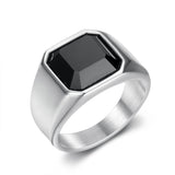 Bague Berlin argent - Acier inoxydable