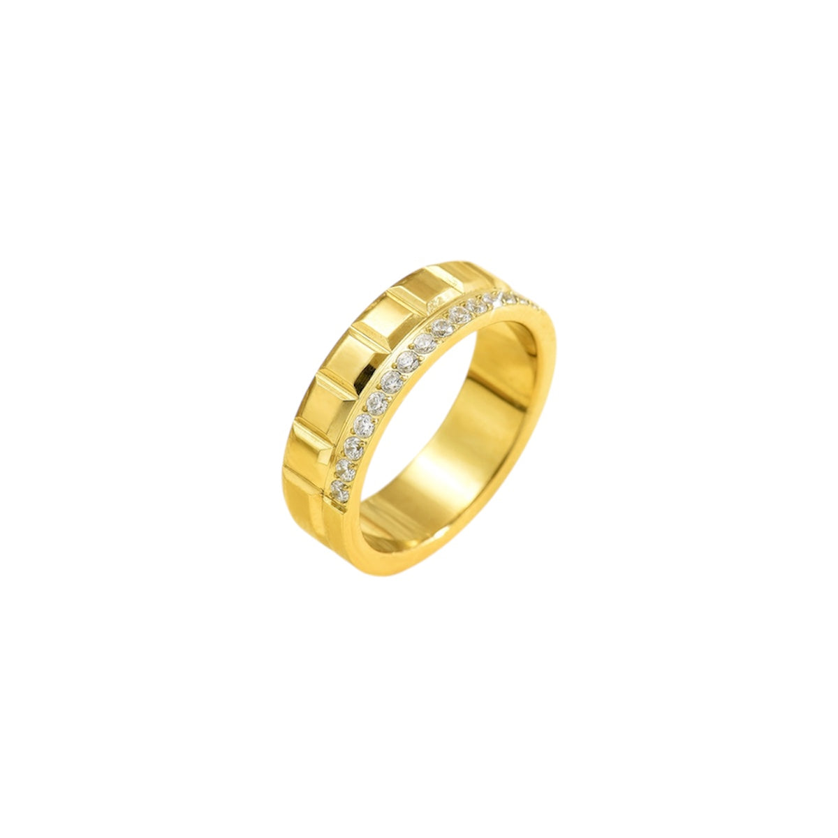 Bague Élixir or - Acier inoxydable