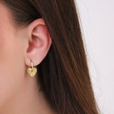 Boucles d’oreilles Coeur éternel - Or