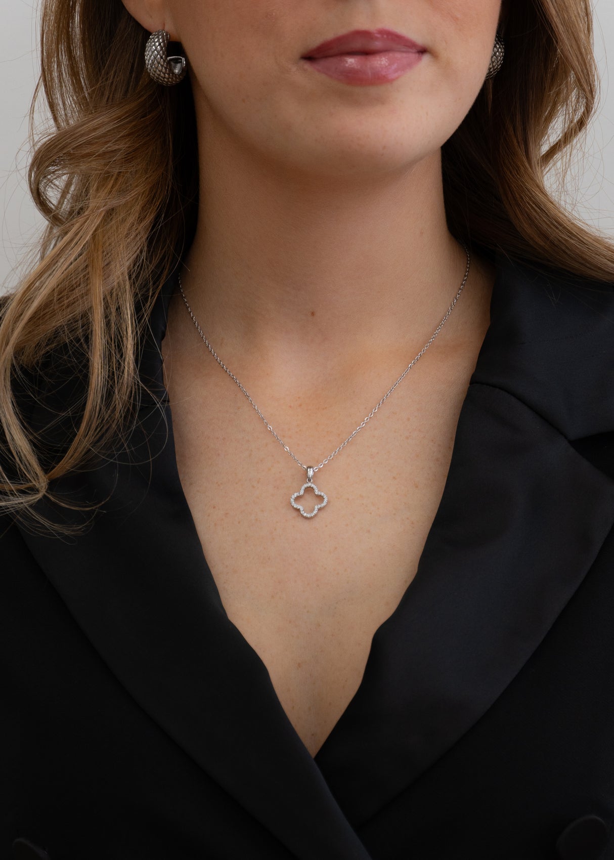 Collier Trèfle 2.0 or - Acier inoxydable