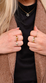 Bague Flocon - Or