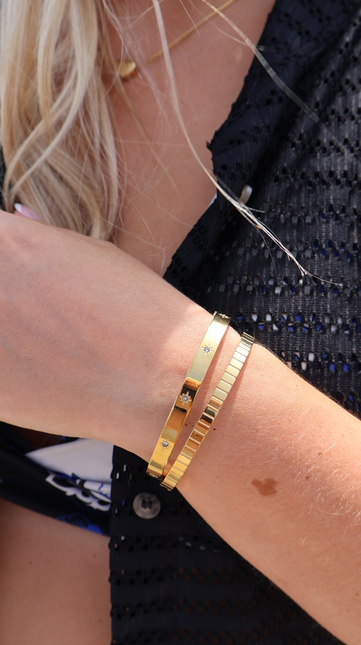 Bracelet bangle Célia - Or