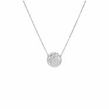 Collier Ambre argent - Acier inoxydable