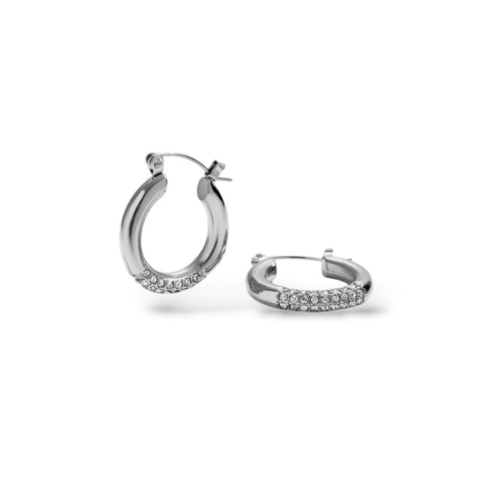 Anneaux Mila argent - Acier inoxydable