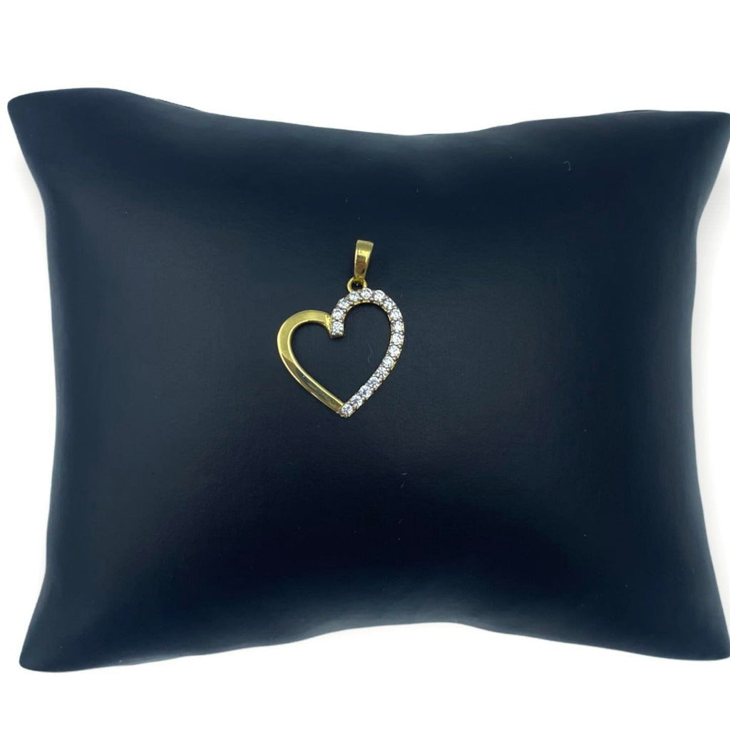 Pendentif coeur - Or jaune 10k